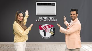 LG 4 Star (2.0), DUAL Inverter Window AC, Convertible 4-in-1, Wi-Fi, 2023 Model, play video, RW-Q24WWYA, thumbnail 1