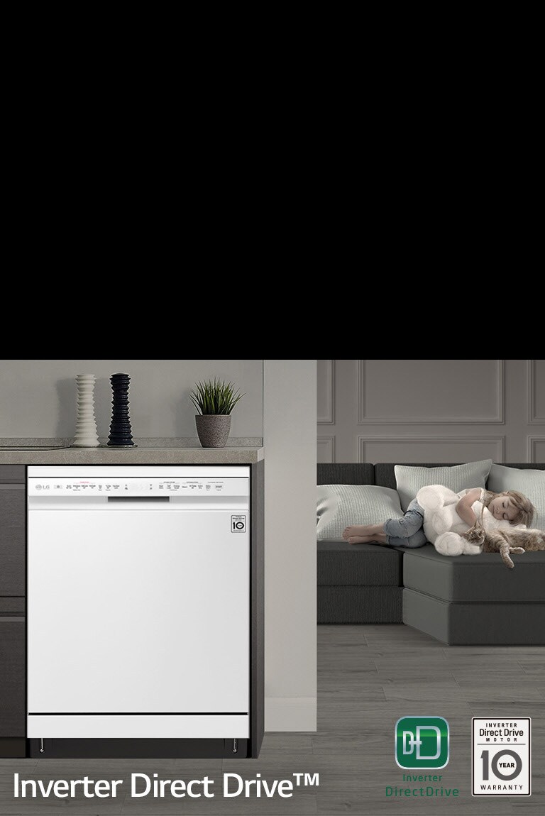 LG Intensive Kadhai Cleaning Dishwasher DFB424FW LG IN