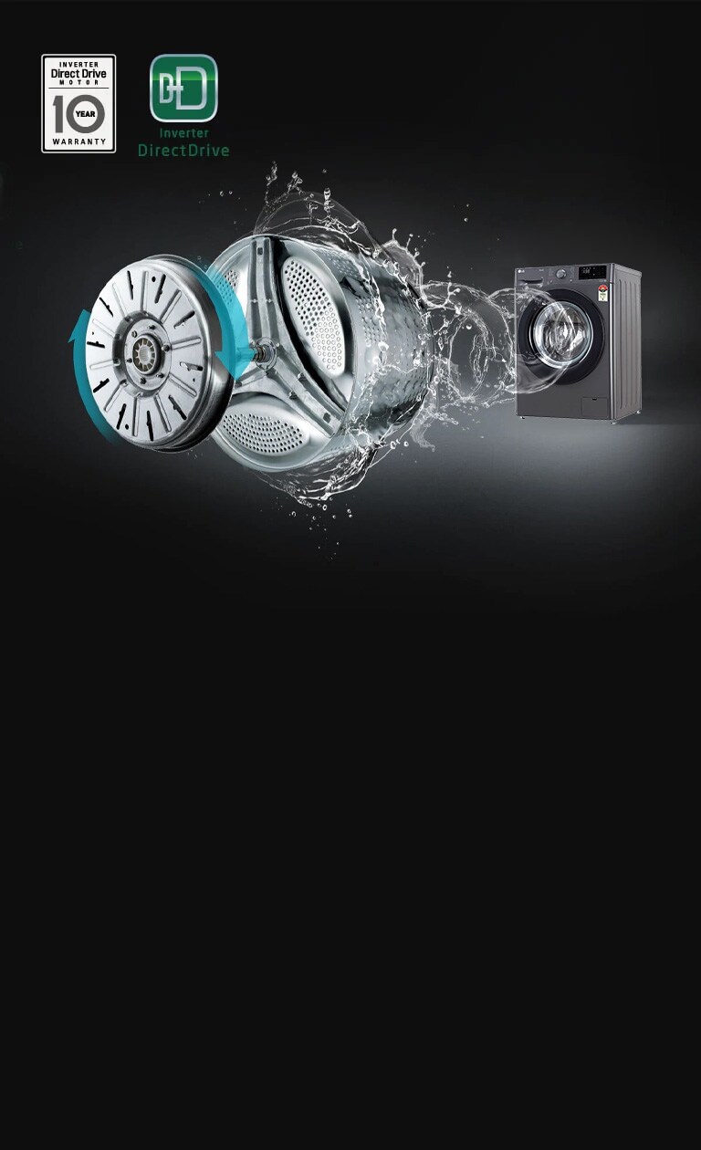 LG FHV1207Z2M LESS VIBRATION, LESS NOISE