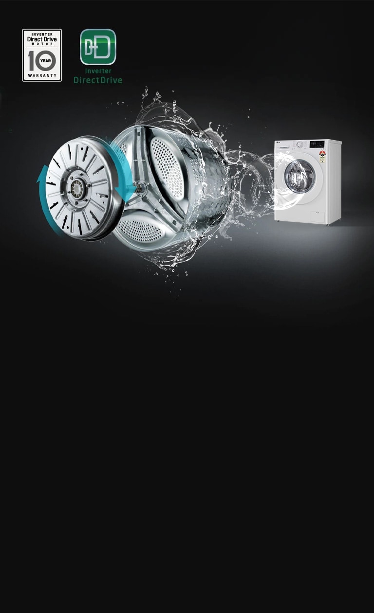 LG FHV1265Z2WLESS VIBRATION, LESS NOISE