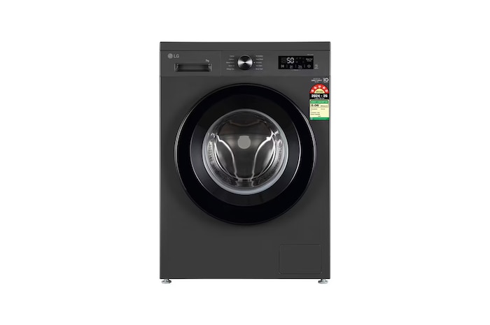 Front view of LG Laundry, Front loading washing machines FHB1207Z2M