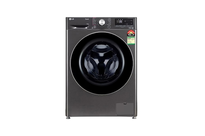 Front view of LG Laundry, Front loading washing machines FHP1412Z9B