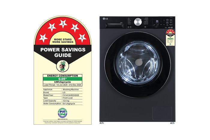 LG FX1412A5ED Front Load Washing Machine front view