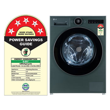 LG FX1412A9G Front Loading Washing Machines front view