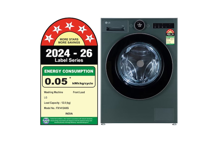 LG FX1412A9G Front Loading Washing Machines front view