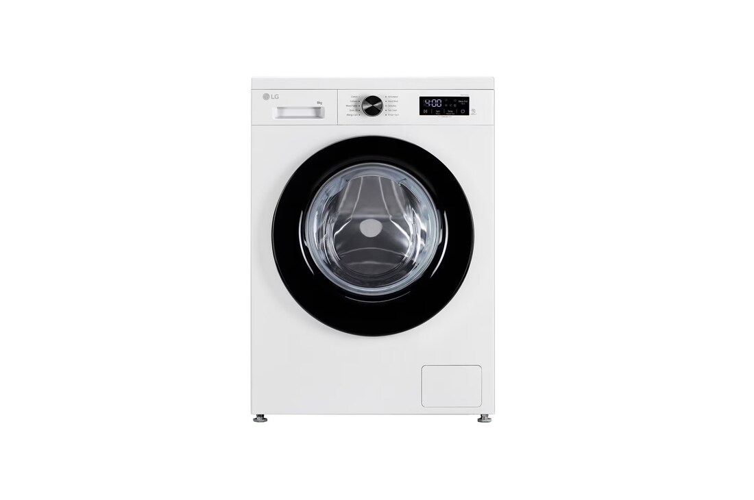 LG FHB1208Z2W Front Loading Washing Machines front view