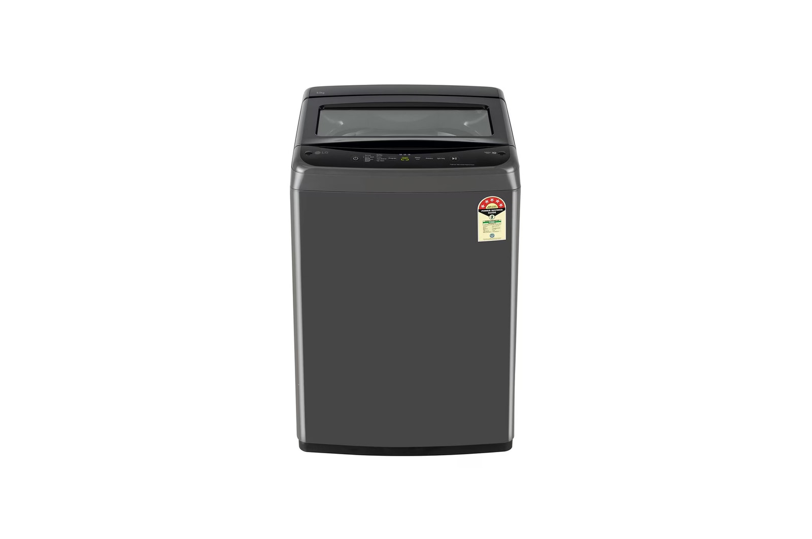 LG T80VBMB4Z Top Loading Washing Machines front view
