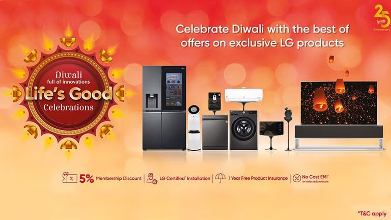 Celebrate This Diwali with Amazing Offers on LG OLED TVs