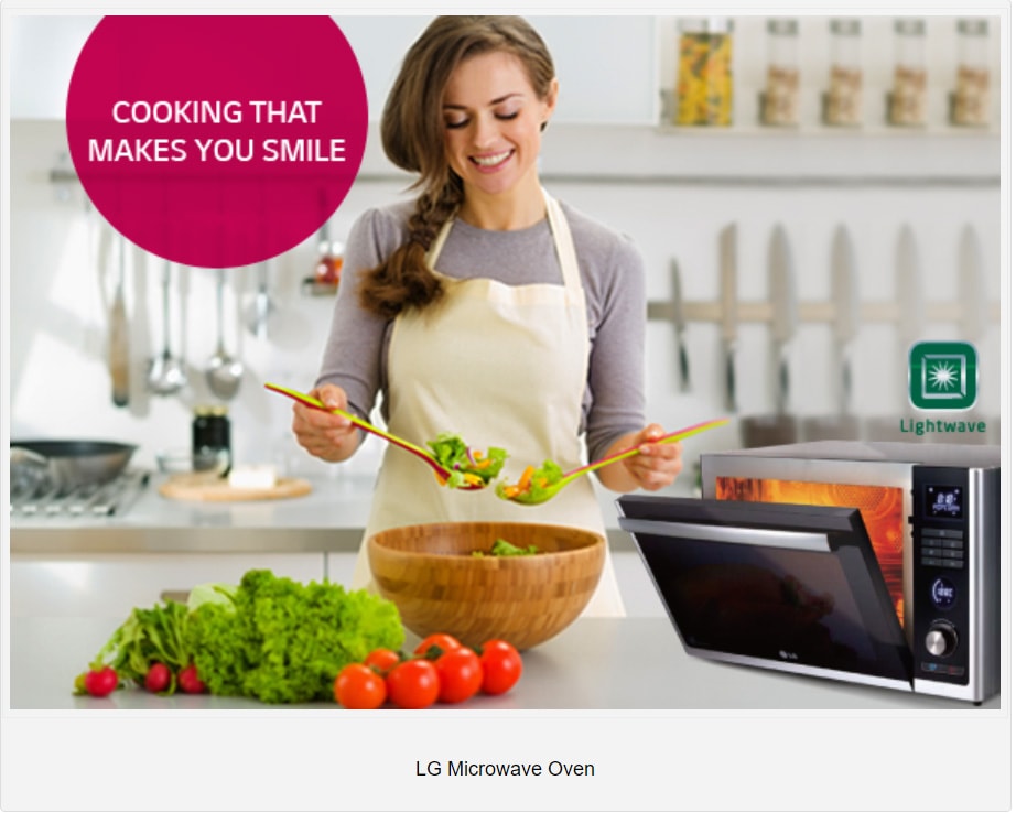 Lg lightwave microwave oven hotsell