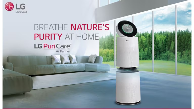 PURIFY YOUR INDOOR AIR WITH LG AIR PURIFIERS