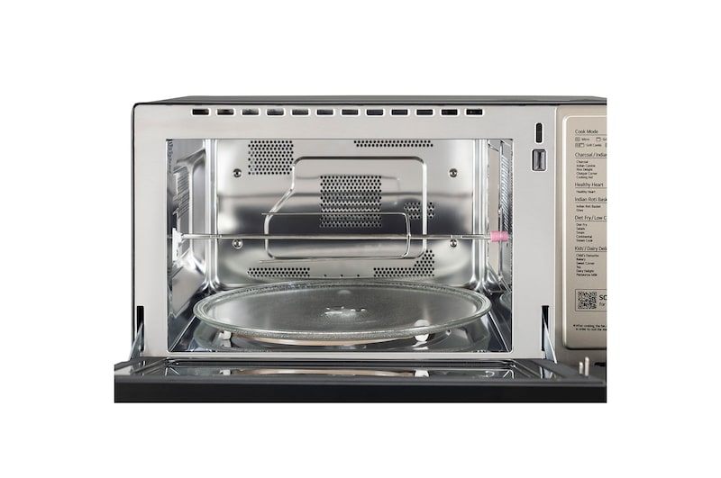 Microwave-ovens-open-view