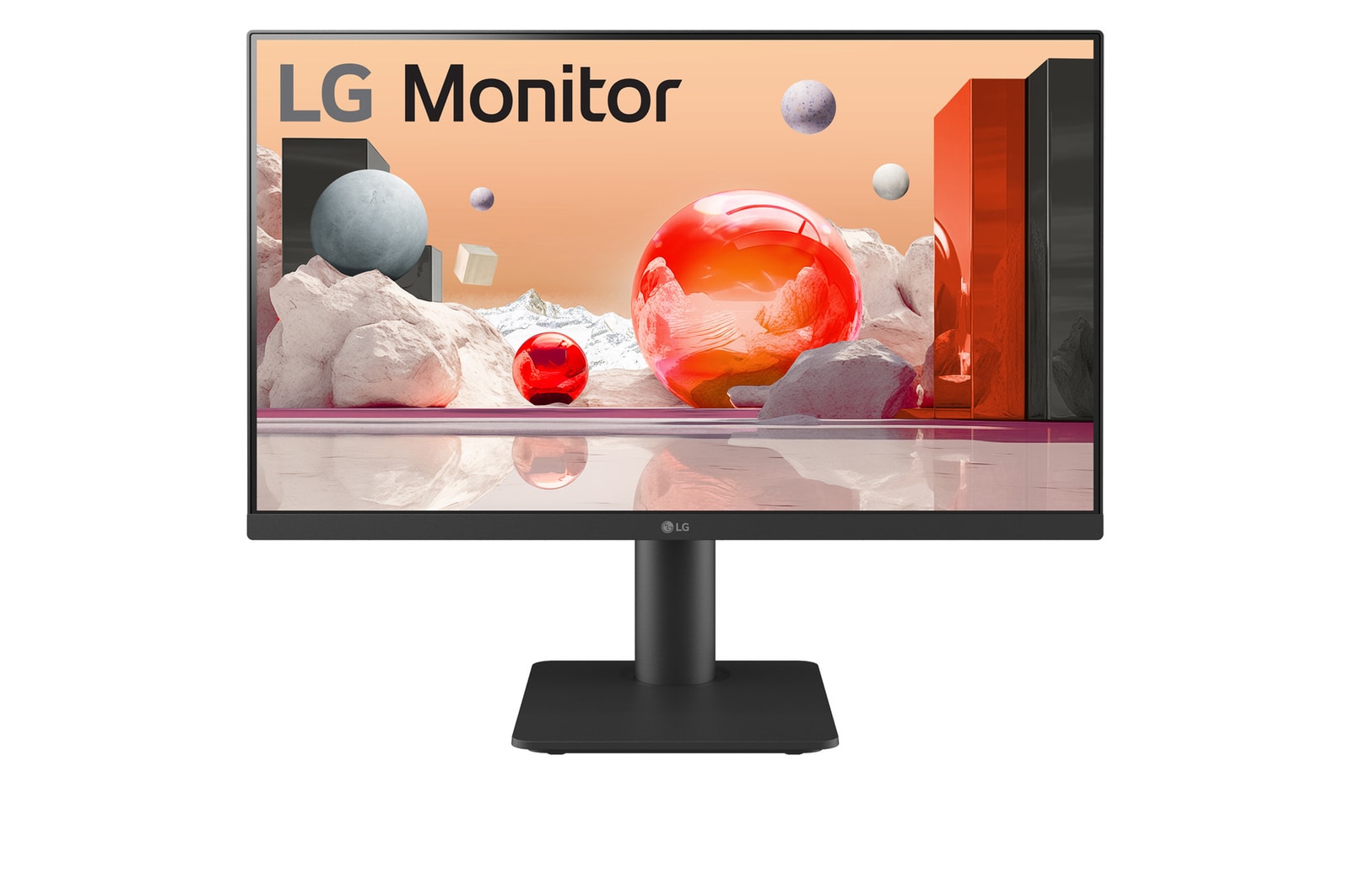 LG 24MS550-B uhd-4k-5k front view