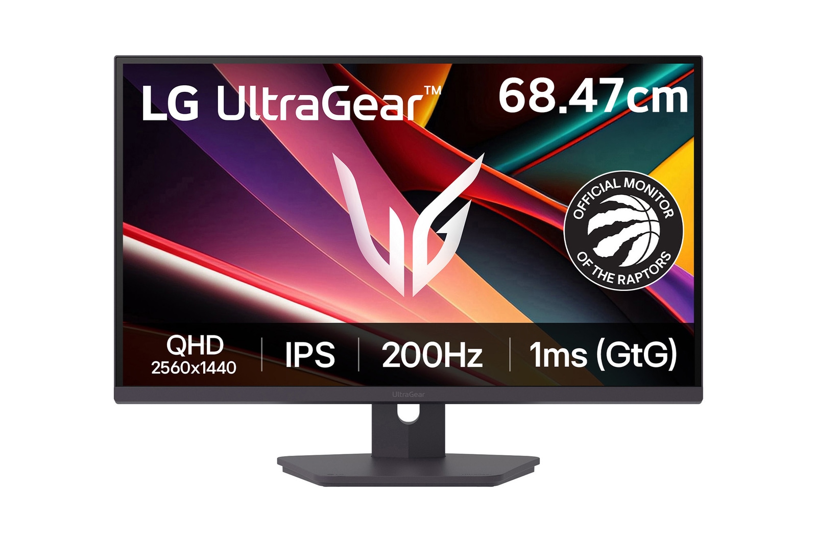 LG 27G610A-B Gaming Front View