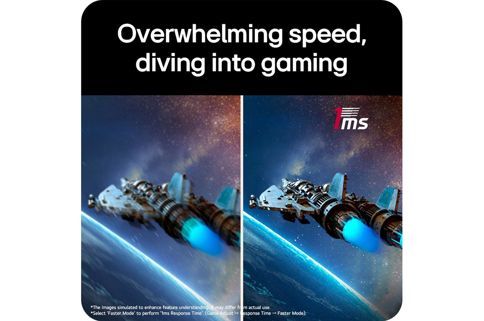overwhelming speed