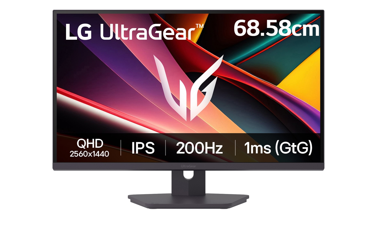 LG 27G610A-B Gaming Front View