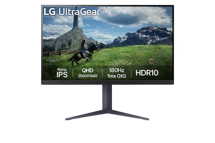 LG 32GS85Q-B Gaming front view
