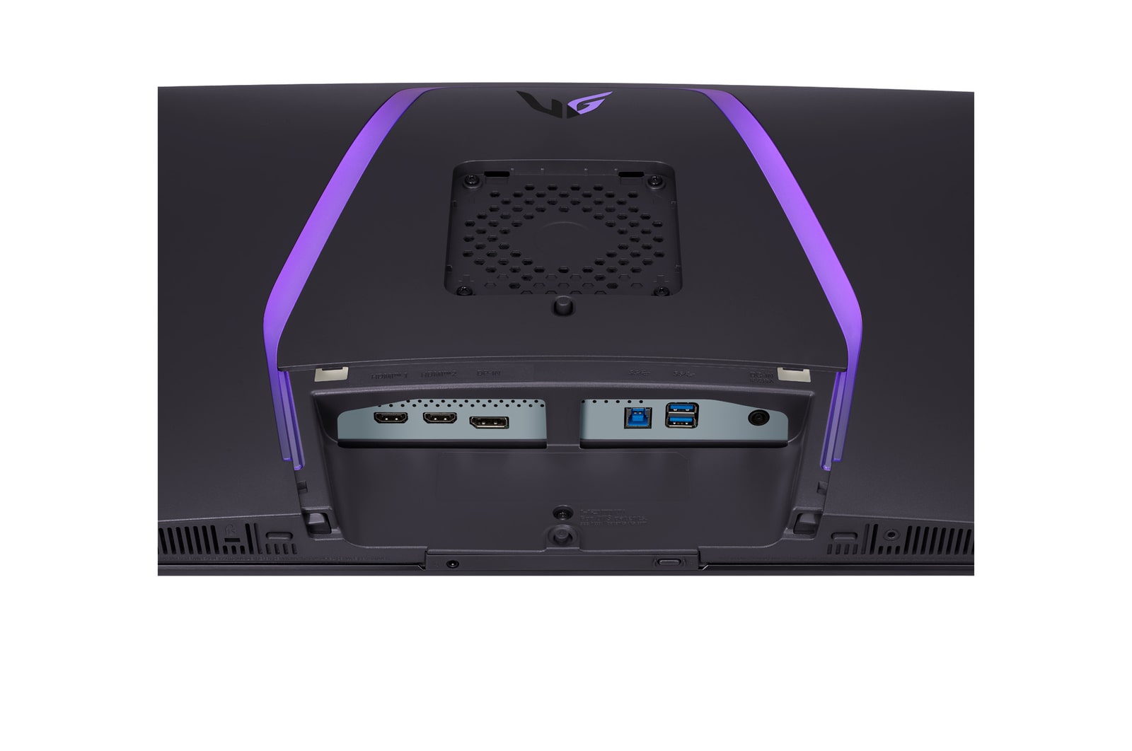 +30 degree swivel monitor top view