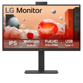 LG 27BA450-B ultragear-monitors front view