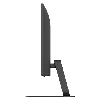 Side view of LG Smart Monitor showing slim and minimal design.