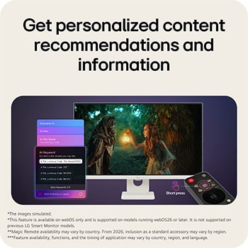 'AI Concierge providing personalized recommendations based on viewing patterns and usage context.