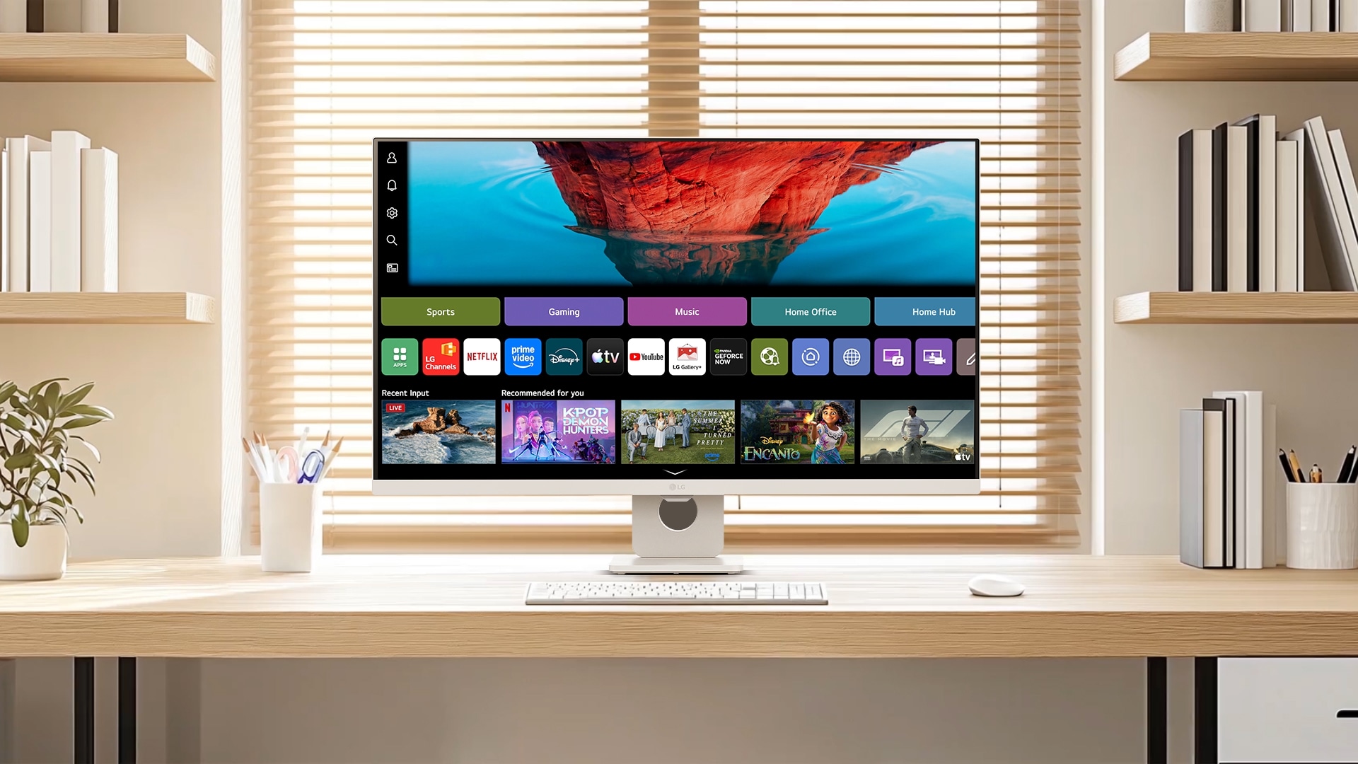 LG Smart Monitor 32U721SB-W/31.5インチ/4K 80.01 cm (31.5 inch) Smart Monitor - 32U721SB-W | LG India