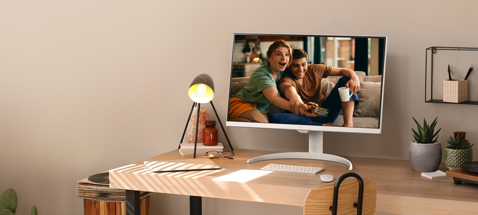 In your own space, with your own screen