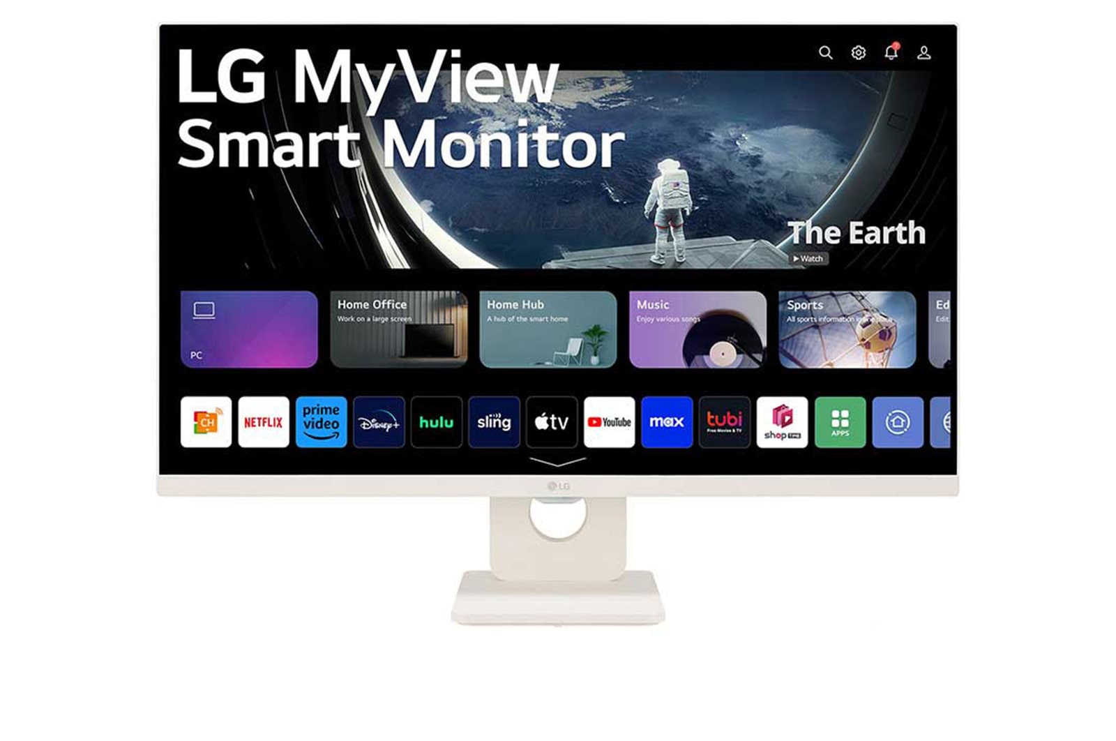 front view with remote control