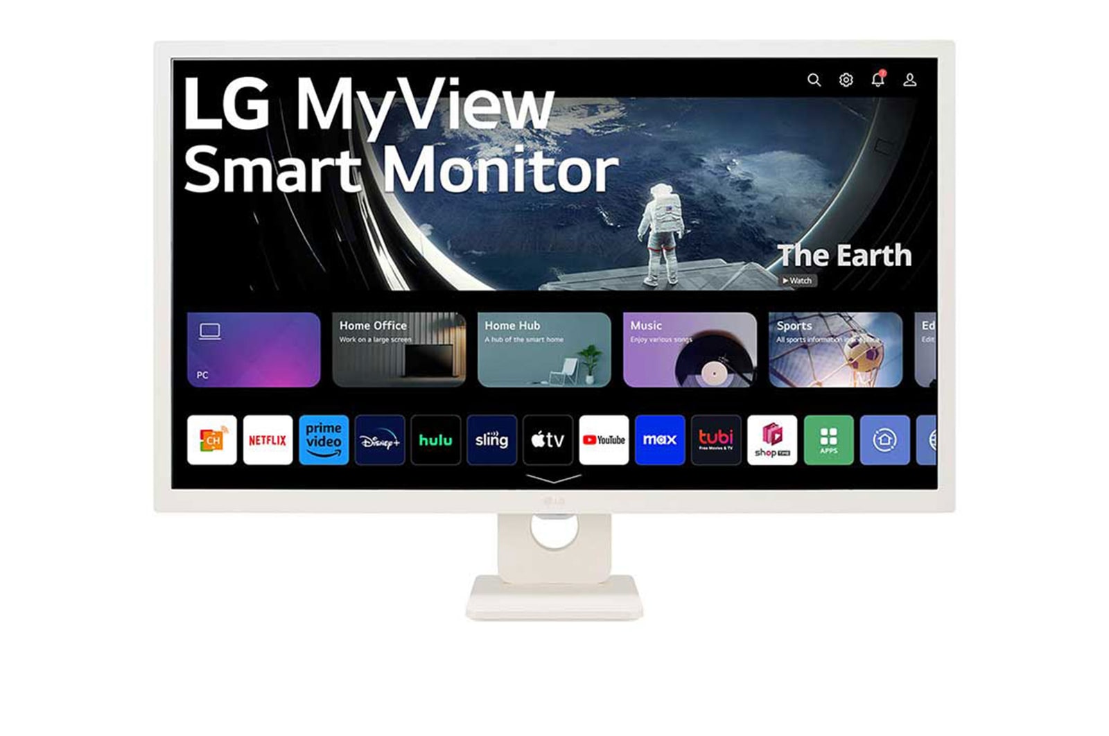 front view with remote control