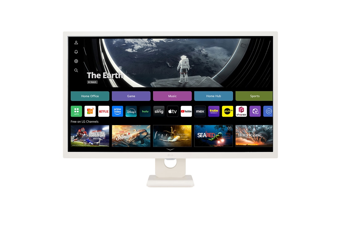 LG 32sr50f-w smart-monitors front view 