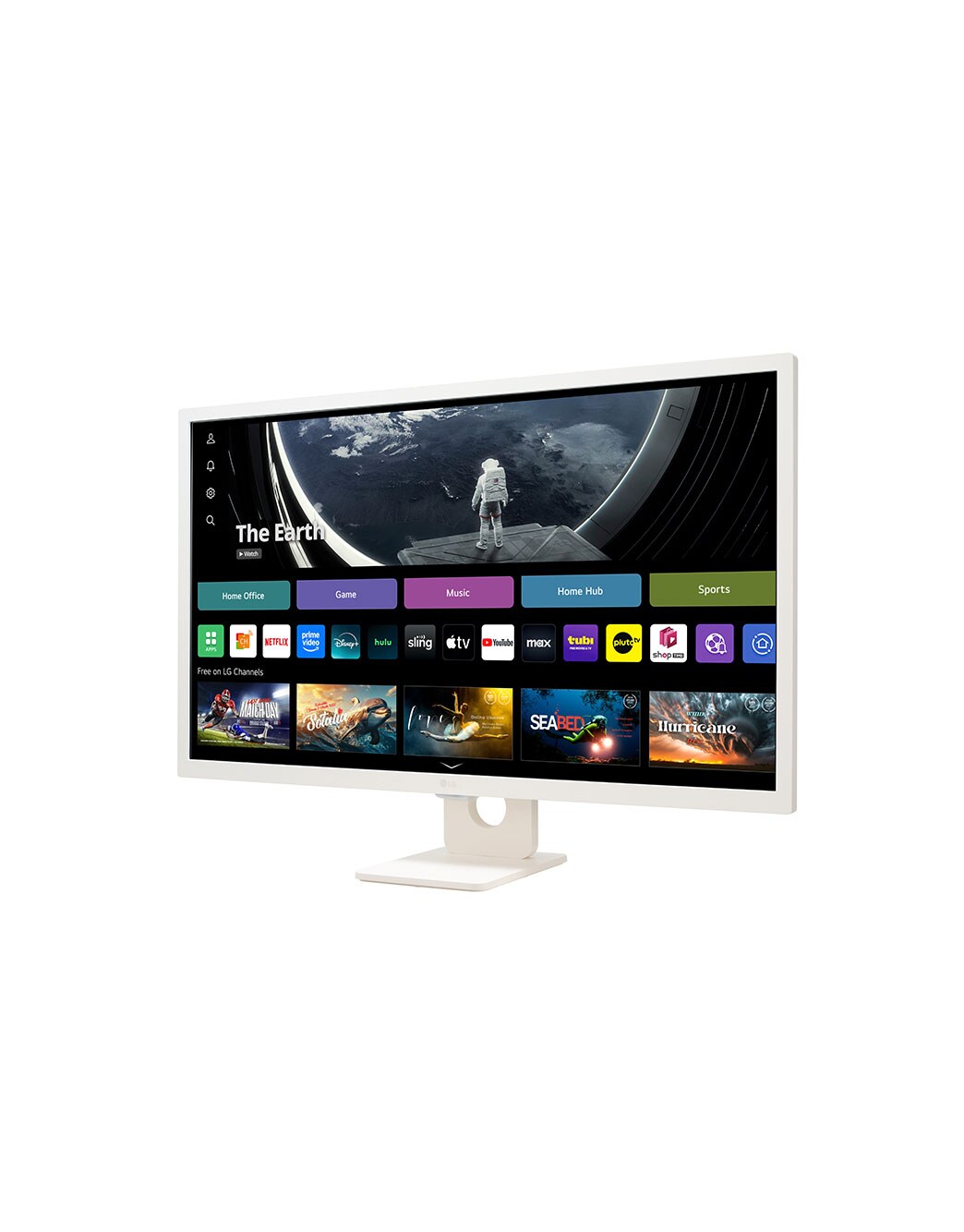 08yzrm1様★LG SMART Monitor 32SR50F-W 31.5'' Full HD IPS MyView Smart Monitor with webOS - 32SR50F