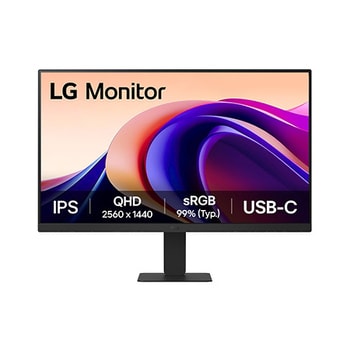 LG 27 (68.58cm) QHD IPS Monitor with AMD FreeSync™ - 27QN600