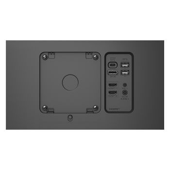 Wall-mount and port view