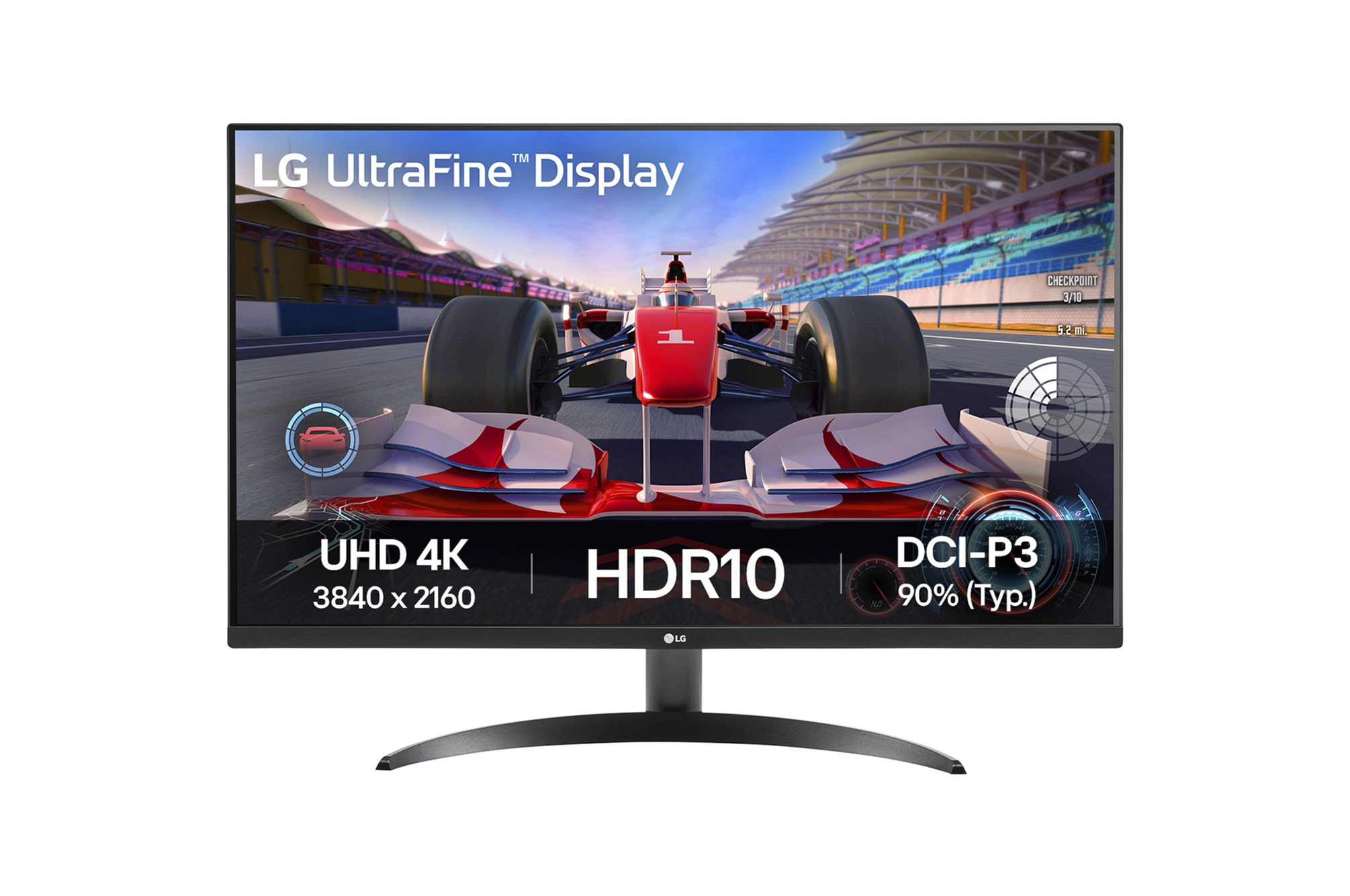 LG 80 cm (31.5) UltraFine 4K Monitor - 32UR500K-B | LG India