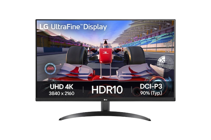 LG 32UR500K-B UHD 4k Monitor front view