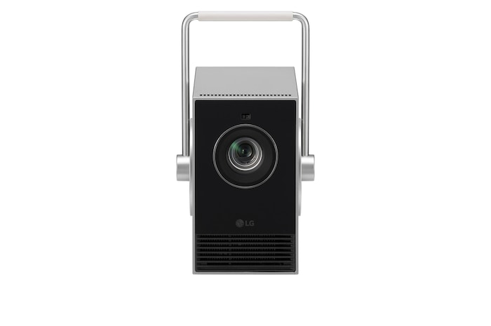 front view with handle up