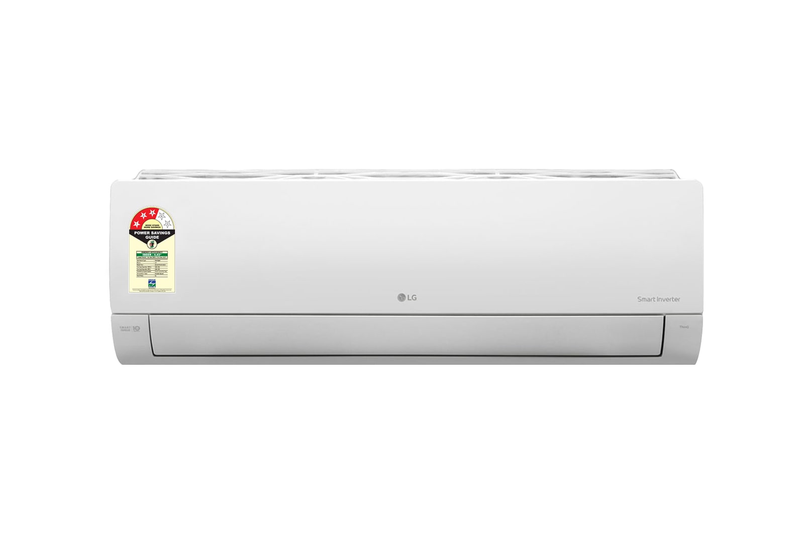 Front view of LG 3 Star (1.5) Split AC, AI Convertible, Auto Clean, Gold Fin+, Diet Mode+, Viraat Mode, 5.0 kW, 2026 Model AS-Q19PNXE