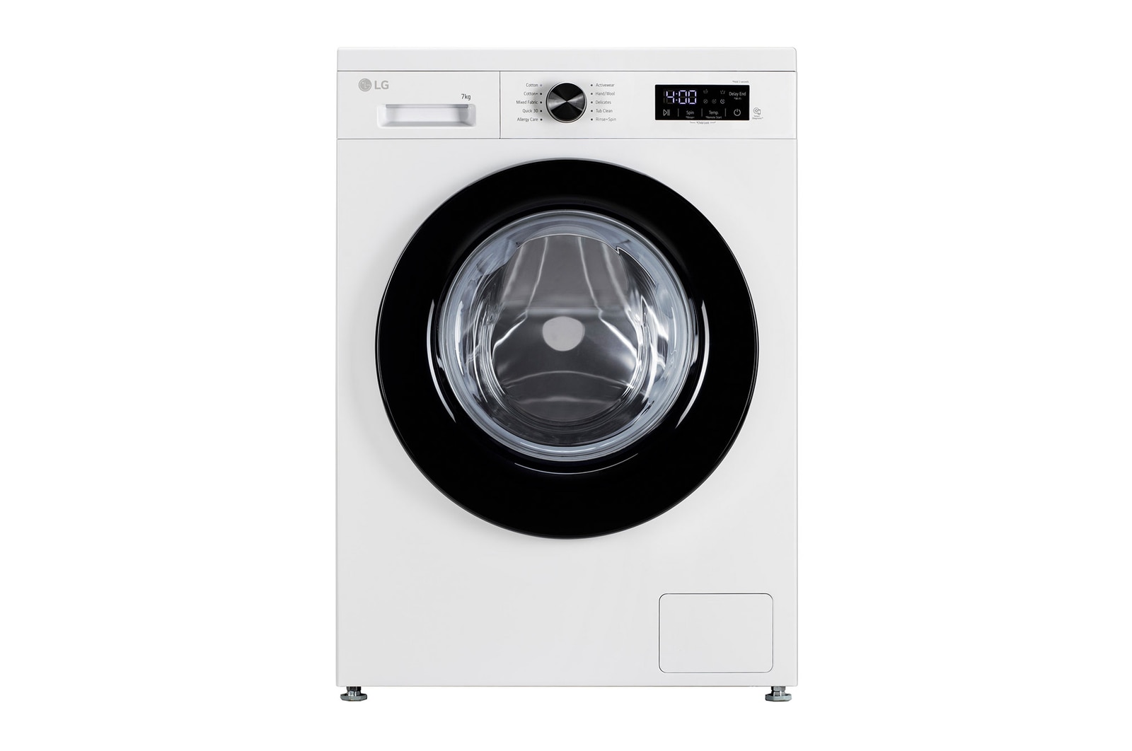 LG fhb1207z2wb front-loading-washing-machines front view