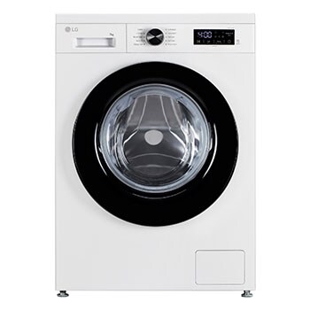 LG fhb1207z2wb front-loading-washing-machines front view