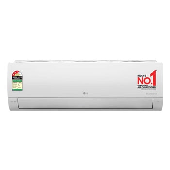 Front view of LG 3 Star (~1.5) Split AC, AI Convertible 6-in-1 Cooling, Gold Fin+, Diet Mode+, Viraat Mode, 4.4 kW, 2026 Model AS-Q18JNXE1