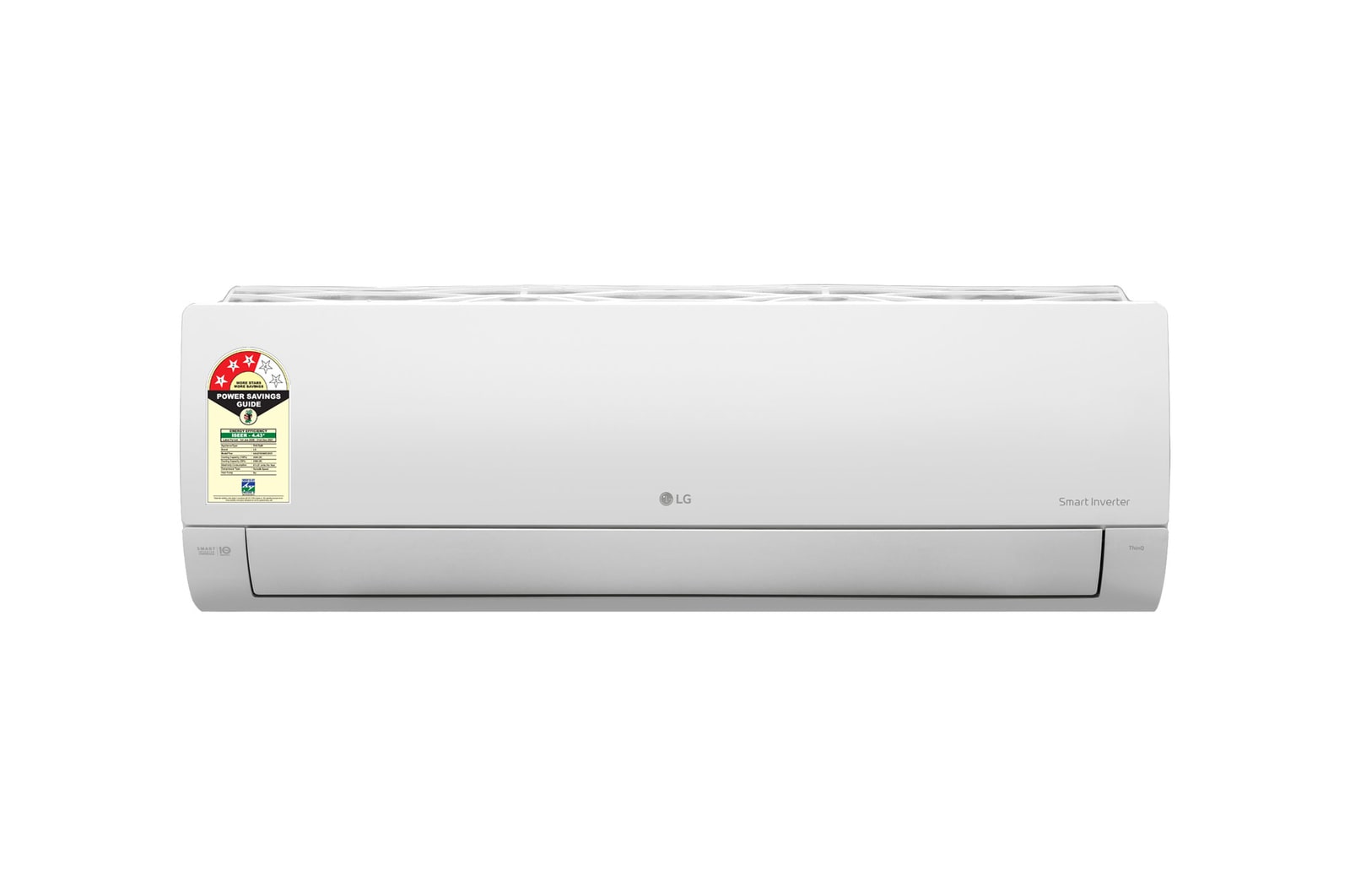 Front view of LG 3 Star (1.5) Split AC, AI Convertible 6-in-1 Cooling, Diet Mode+, Gold Fin+, Viraat Mode, 5.0 kW, 2026 Model AS-Q19XNXE