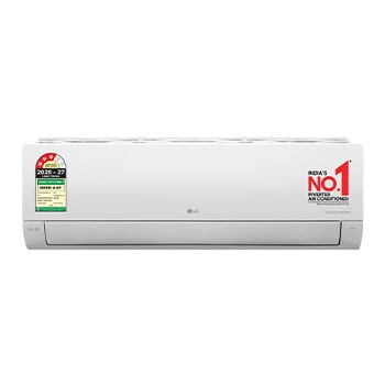 Front view of LG 3 Star (~1.5) Split AC, AI Convertible 6-in-1 Cooling, Diet Mode+, Gold Fin+, Viraat Mode, 5.0 kW, 2026 Model AS-Q19XNXE