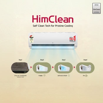 LG 3 Star (1.5) Split AC, AI Convertible, Auto Clean, Gold Fin+, Diet Mode+, Viraat Mode, 4.4 kW, 2026 Model, AS-Q18TNXE