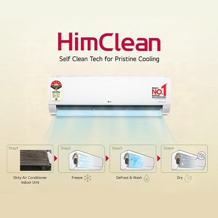 LG 5 Star (1.5) Split AC, AI Convertible 6-in-1, AI Dual Inverter, Diet Mode+, Viraat Mode, 100% Copper Tubes, 5.1 kW, 2026 Model, AS-Q20ENZE