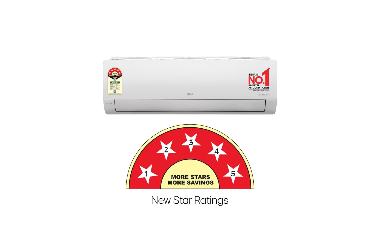 Front view and 3 Star logo