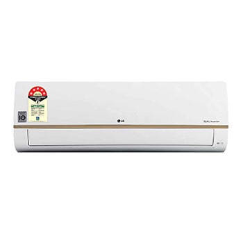 Front view of LG 5 Star (1.5) Split AC, AI+ Dual Inverter, ThinQ™ (Wi-Fi), Energy Manager+, HimClean, 5.0 kW, 2025 Model US-Q19GWZE1