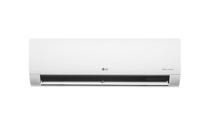 Front view with open