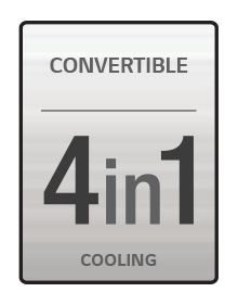 Convertible 4-in-1 Cooling