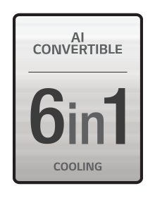 Convertible 6-in-1 Cooling