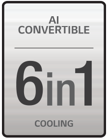 AI Convertible 6-in-1 Cooling