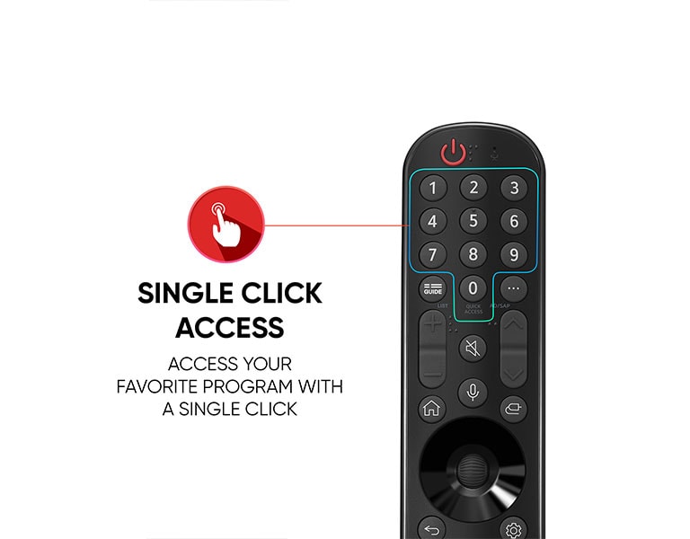 Magic Remote for Select 2022 Smart TV AKB76043109 LG IN